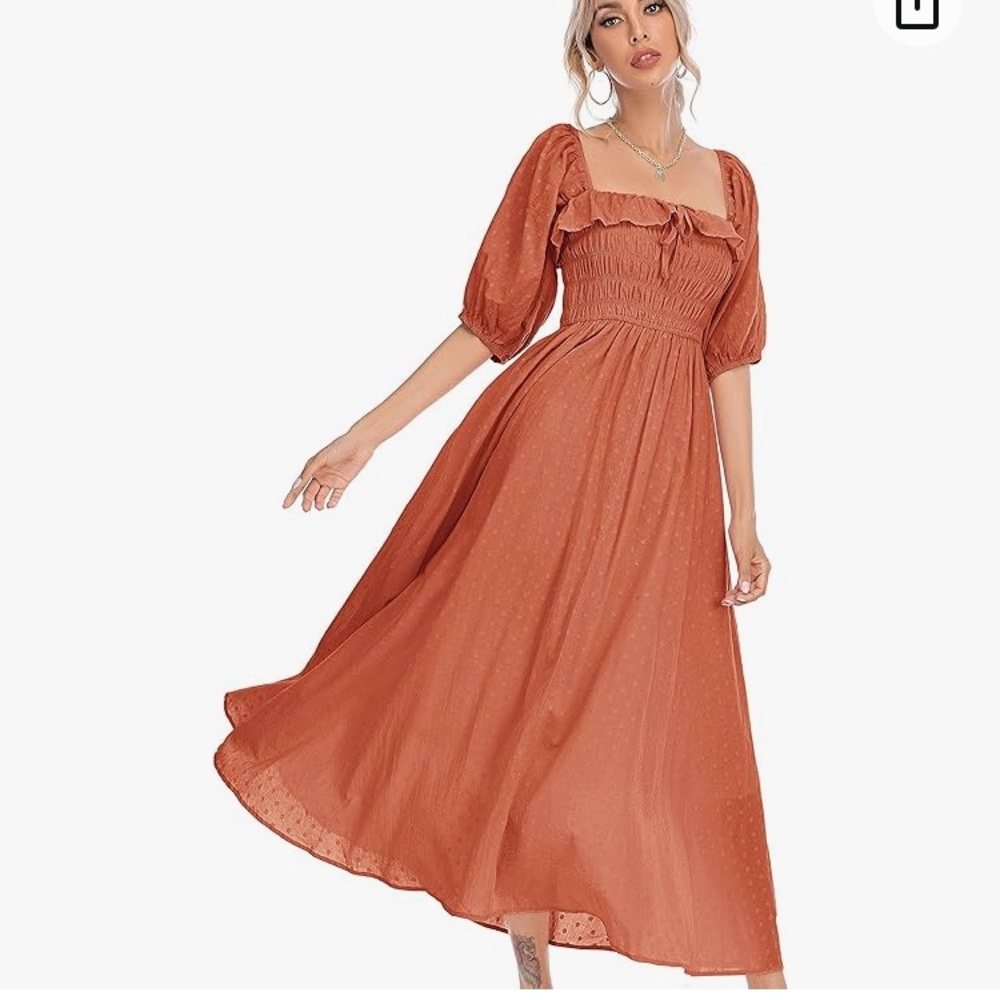 Orange Dress